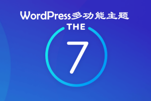 WordPress The7多功能主题 v10.7.0已激活汉化版 可导入演示