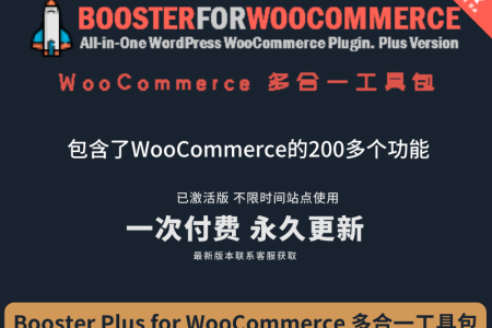 Booster Plus for WooCommerce v5.6.0多合一工具包WordPress插件 编辑